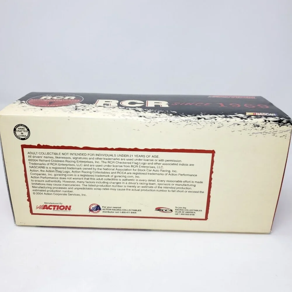 Action RCR 35th Anniversary Program Car 2004 Monte Carlo 1:24 NASCAR Die-Cast - Picture 15 of 16